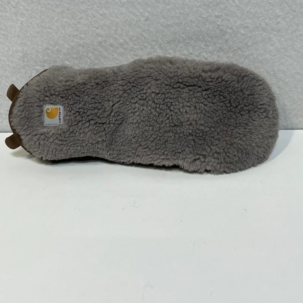 Carhartt Womens Sherpa Lined Singel Mitten Brown Grey DRTSND Medium ONLY ONE